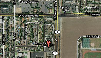 Map Carrows Oxnard, CA